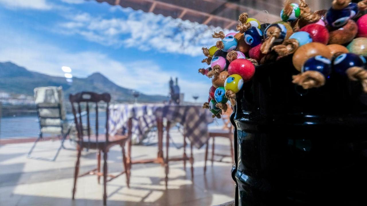 Teras butik apart Karaburun  Bagian luar foto