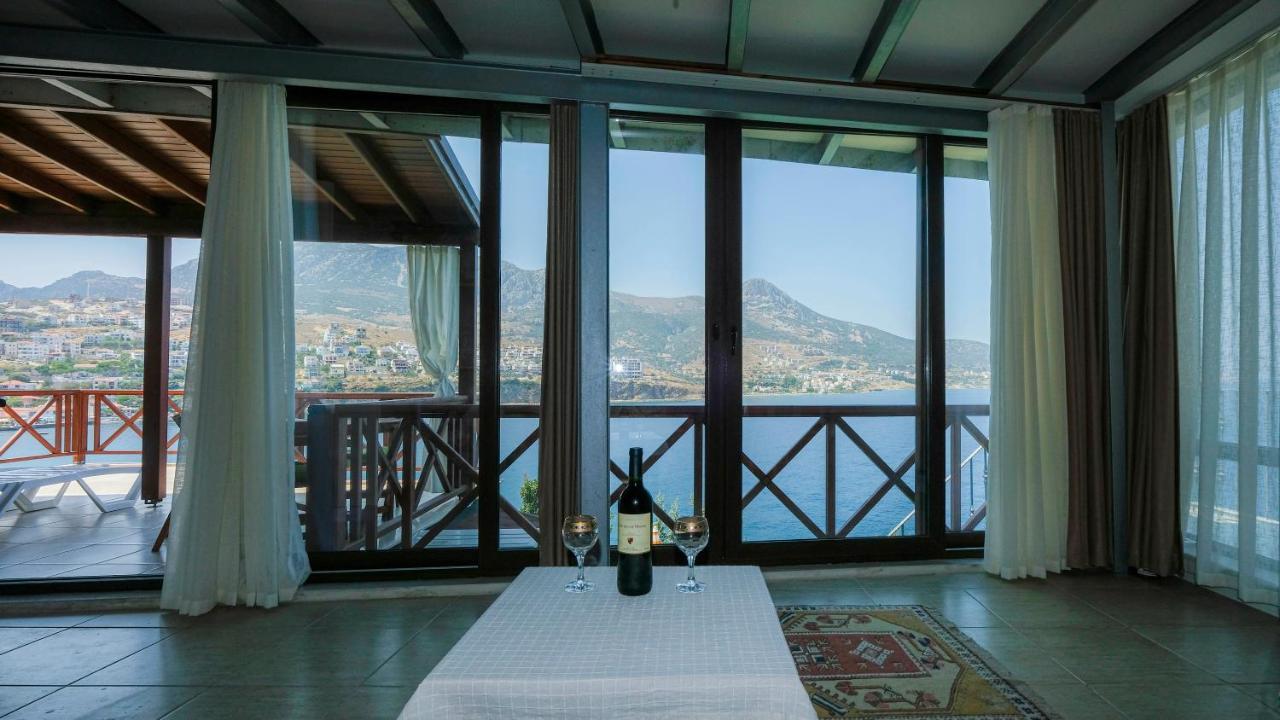Teras butik apart Karaburun  Bagian luar foto
