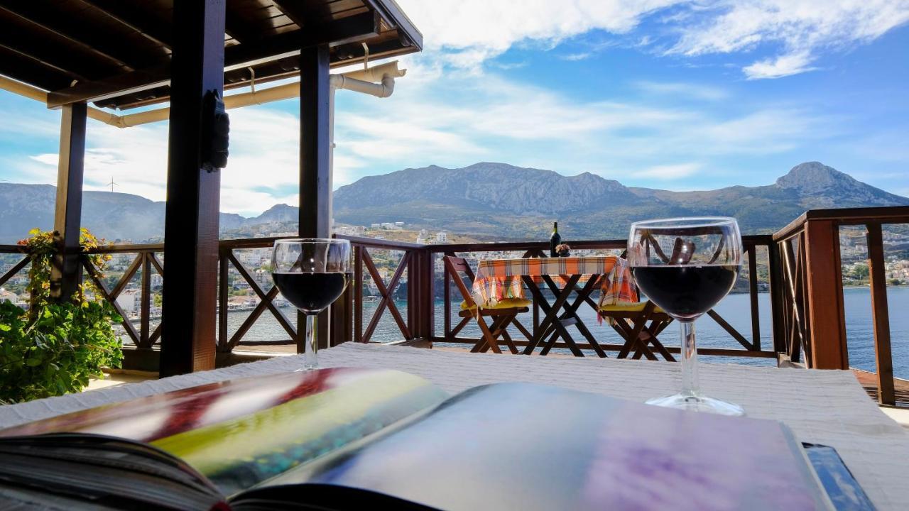 Teras butik apart Karaburun  Bagian luar foto